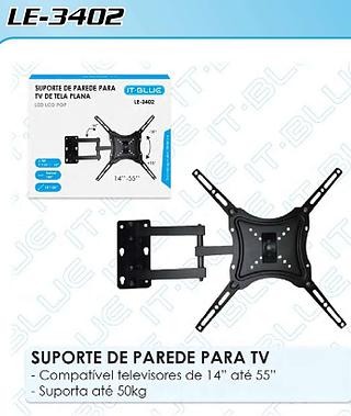SUPORTE ARTICULADO PARA TV 32" - 55"