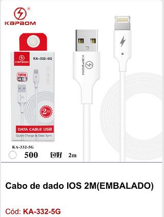 Cabo de dado IOS 2M