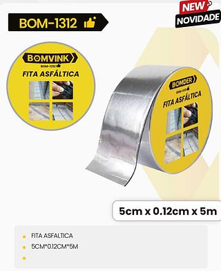 FITA ASFALTICA 5CM*0.12CM*5M