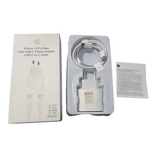 iPhone 15 Pro Max 35W USB-C Power Adapter USB-C to C Cable