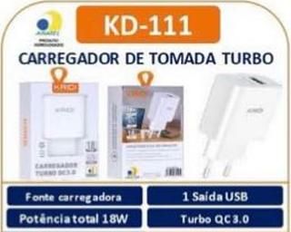 CARREGADOR DE TOMADA TURBO