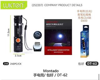 Lanterna Tática USB