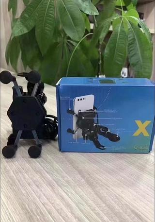 SUPORTE PARA MOTO COM USB