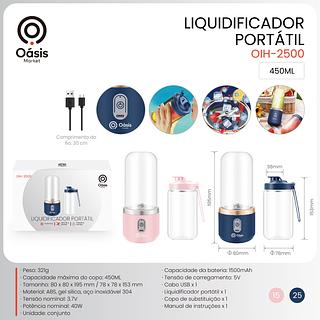 LIQUIDIFICADOR O PORTATIL