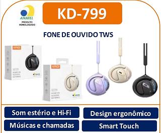 FONE DE OUVIDO TWS