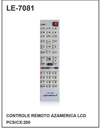 CONTROLE REMOTO AZAMERICA LCD