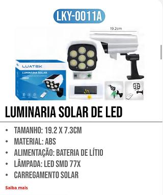 LUMINARIA SOLAR DE LED