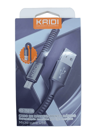 CABO KAIDI REFORÇADO V8 1M