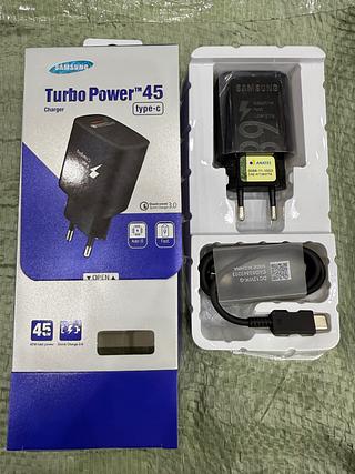 SAMSUNG-CARREGADOR TURBO-POWER-45W- 3.0 TPC
