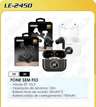 FONE SEM FIO - Versão BT: V5.3