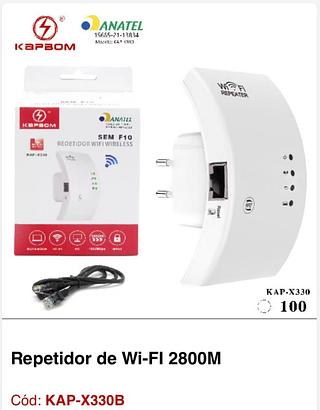 REPETIDOR DE SINAL DE WI FI