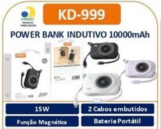 POWER BANK INDUTIVO 10000mAh