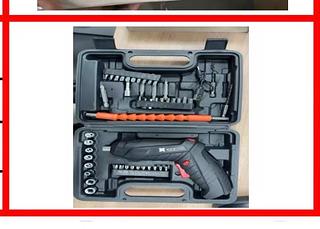 CHAVE FENDA ELÉTRICA 47 PÇS-3.6V