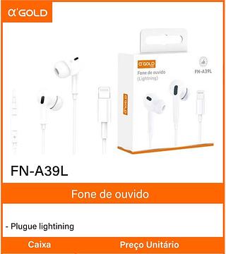 Fone de ouvido- Plugue lightining
