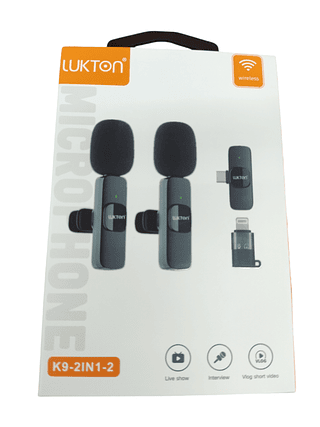 MICROFONE DE LAPELA SEM FIO