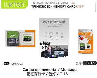 Cartao de memoria 16G
