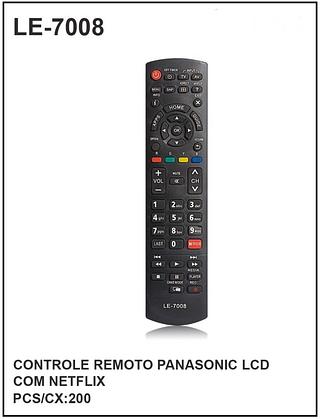 CONTROLE REMOTO PANASONIC LCD COM NETFLIX
