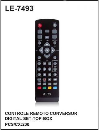 Controle Remoto Conversor Digital Set-Top-Box