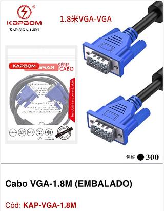 Cabo VGA 1.8 Metros