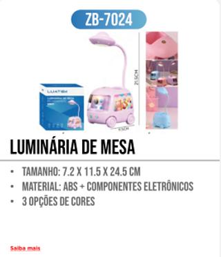 LUMINÁRIA DE MESA