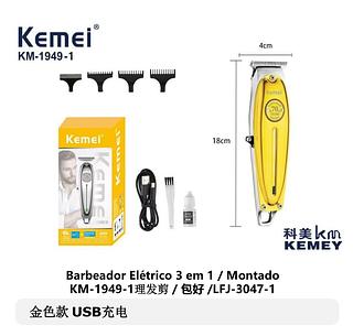 ￼Máquina De Cortar Cabelo Profissional km 1949