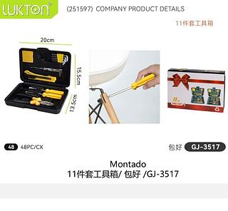 Kit de Ferramentas 11 Peças