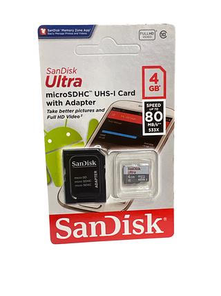 Cartão de Memória SanDisk 4 GB