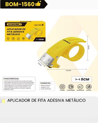 APLICADOR DE FITA ADESIVA METÁLICO
