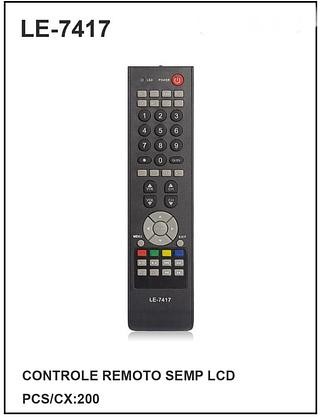 CONTROLE REMOTO SEMP LCD