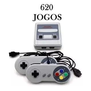 Video Game Retro Anos 80 E 90 620 Jogos 8 bits 2 Controles