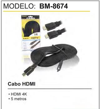 CABO HDMI X HDMI 5M