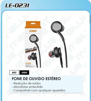 FONE DE OUVIDO ESTÉREO