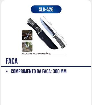 FACA • COMPRIMENTO DA FACA:300 MM