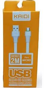 Cabo de Dados USB 2M - Kaidi - V8