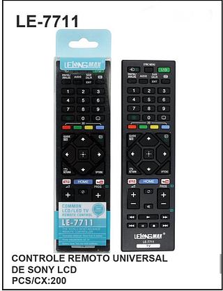 CONTROLE REMOTO UNIVERSAL DE SONY LCD