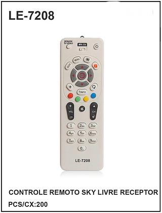 CONTROLE REMOTO SKY LIVRE RECEPTOR