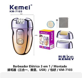 Barbeador Elétrico 3 em 1